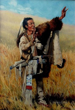 indios americanos occidentales 73 Pinturas al óleo
